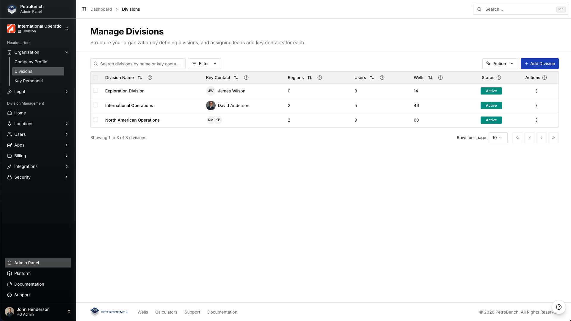 Template Standardization Interface
